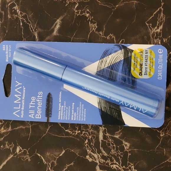 Almay One Coat Mascara, Farbe Black Brown – Volumen, Länge & Pflege In Einer Formel, Für Empfindliche Augen